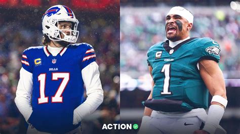 Super Bowl 57 latest odds and projections: Bills vs. Eagles.